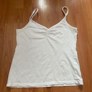 White tank top